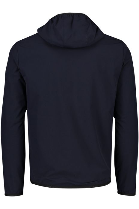 People of Shibuya reversible zomerjas donkerblauw effen