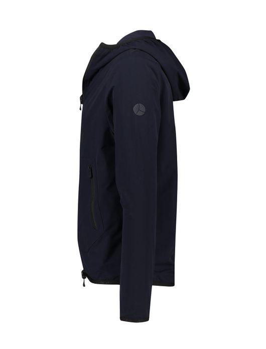 People of Shibuya jas donkerblauw effen