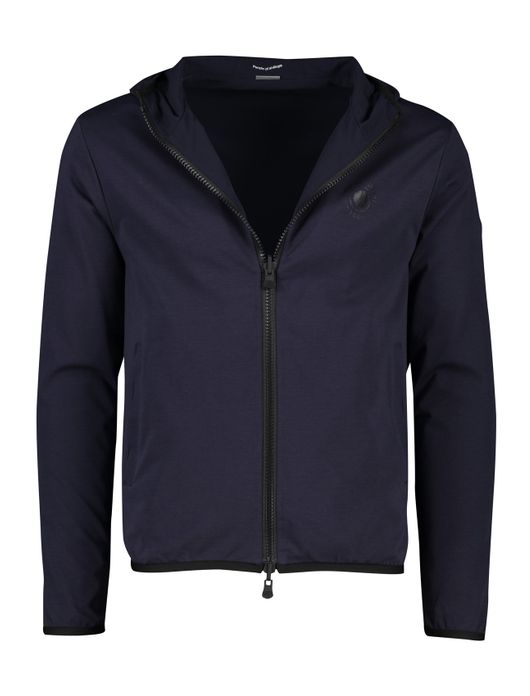 People of Shibuya jas donkerblauw effen