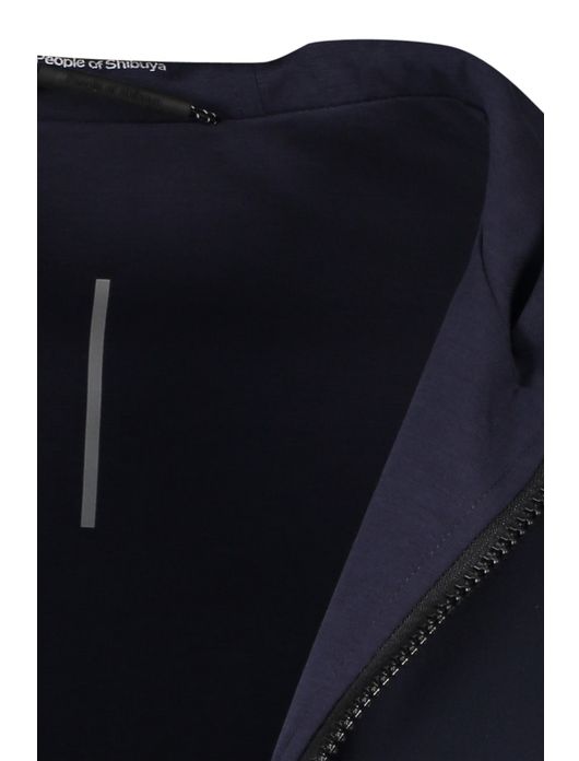 People of Shibuya jas donkerblauw effen