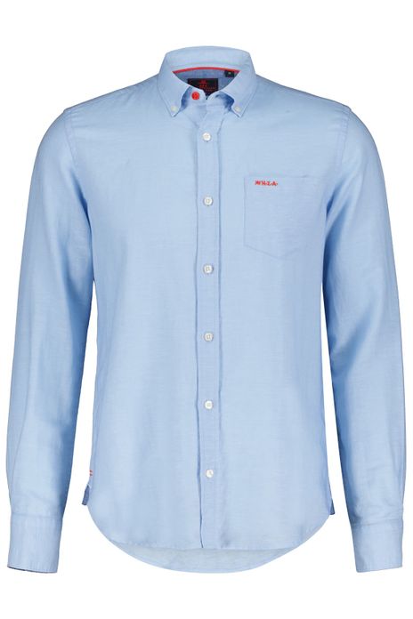 New Zealand overhemd Tuai lichtblauw