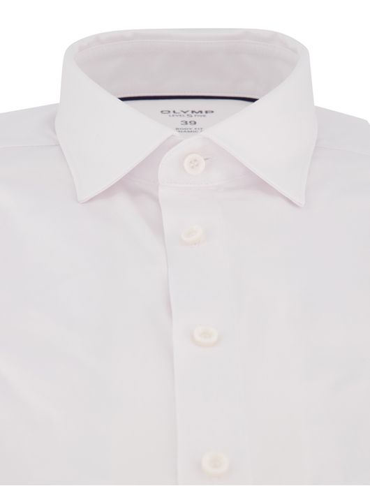 overhemd korte mouw wit Olymp Level Five body fit