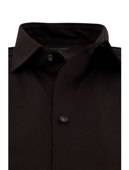 Olymp overhemd zwart body fit