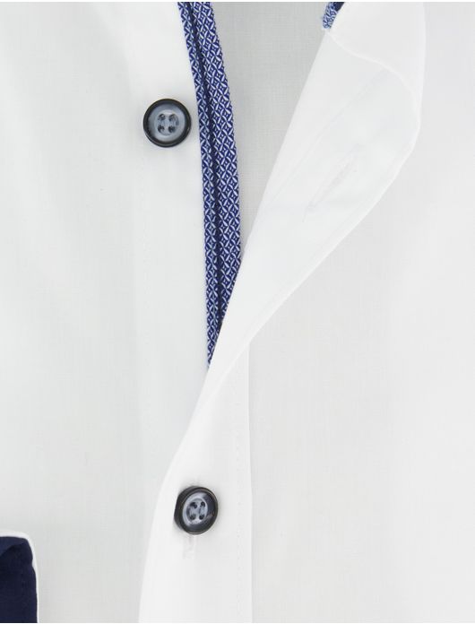 Olymp body fit overhemd wit mouwlengte 7