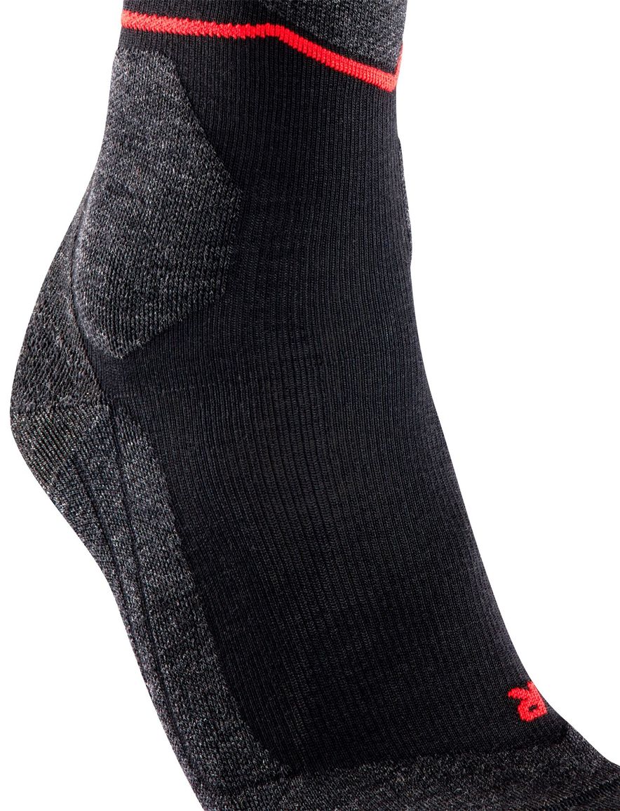 Falke sokken Energy Light zwart rood hoog