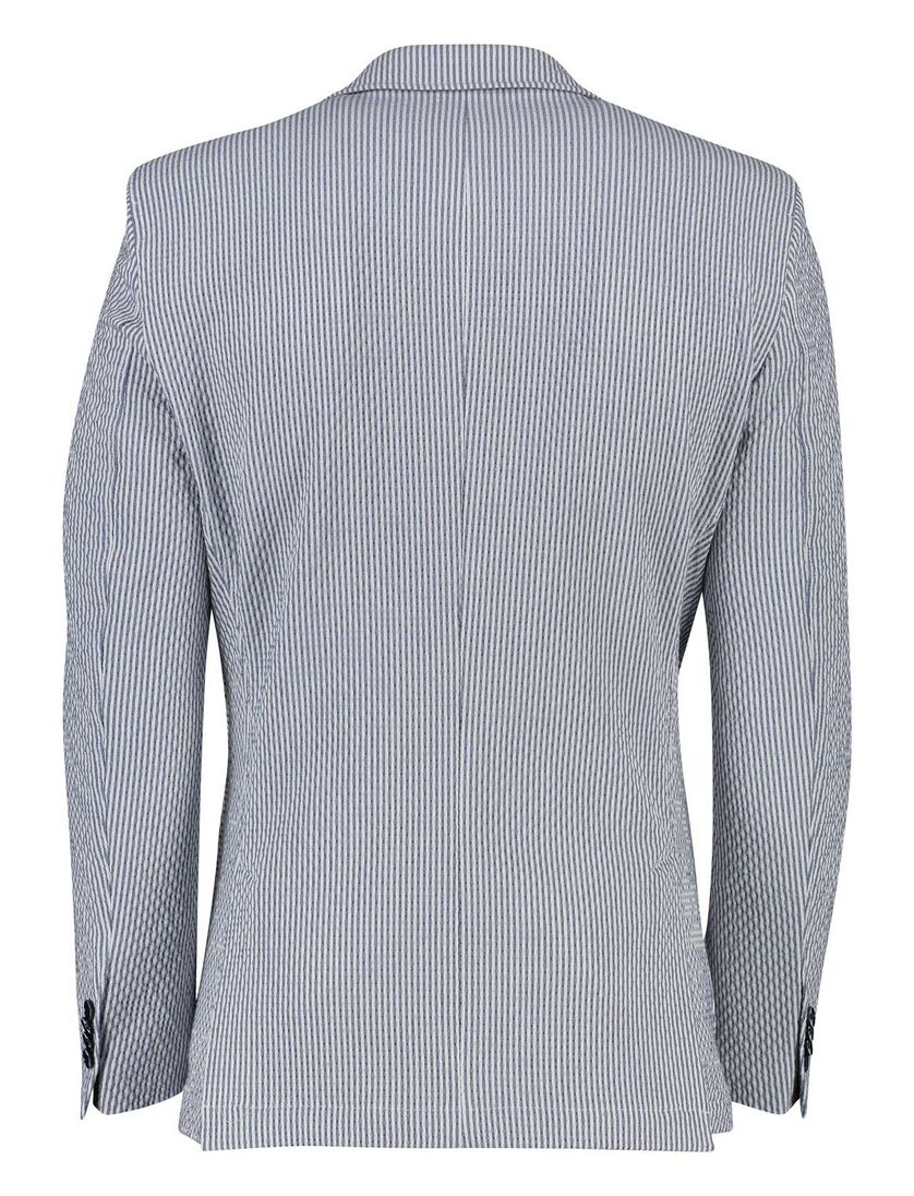 colbert Carl Gross Taivo-S gestreept blauw wit