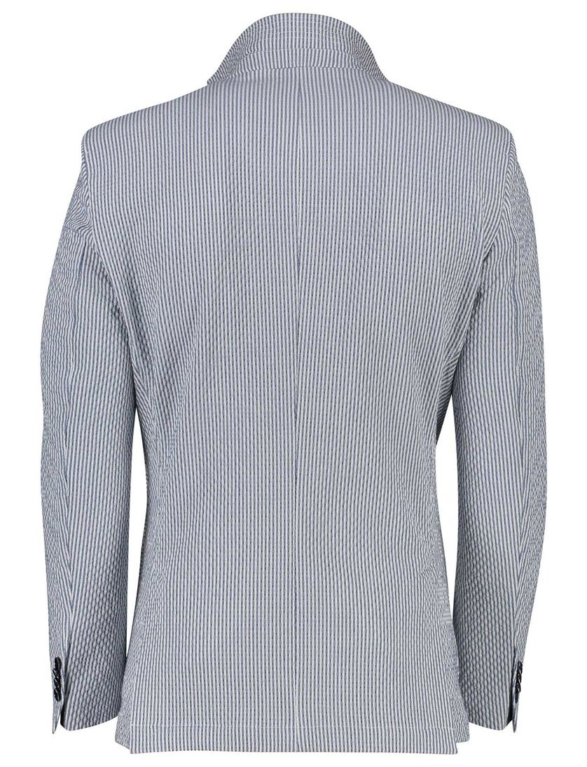 colbert Carl Gross Taivo-S gestreept blauw wit