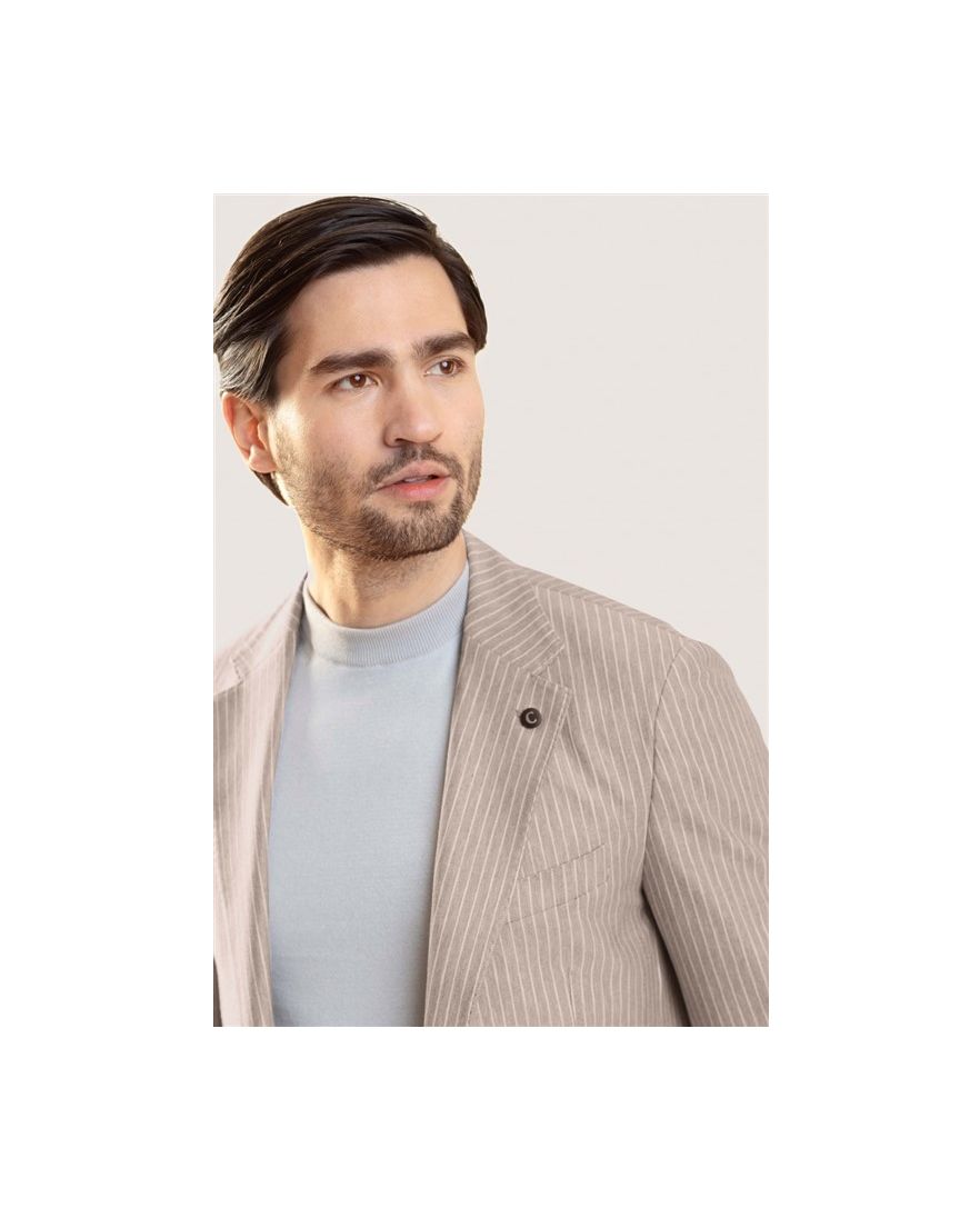 Cavallaro Colberts Mattia colbert slim fit zand