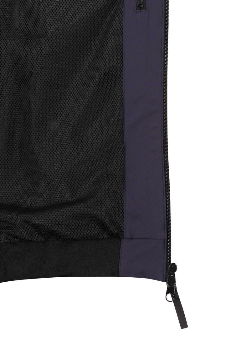 Portofino tussenjas Bergamo donkerblauw effen rits normale fit