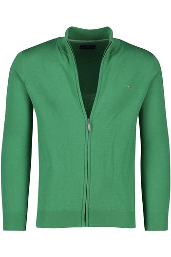 Portofino Portofino vest Monza effen groen