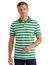 Portofino Amalfi polo korte mouw groen wit gestreept