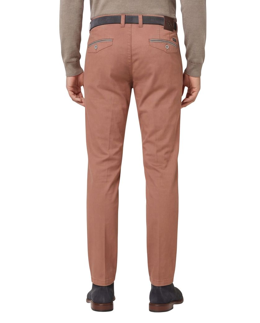 M.E.N.S. chino roze Meran U wijde fit