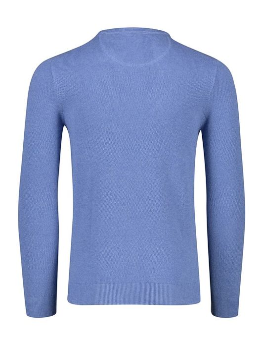 Portofino trui lichtblauw effen