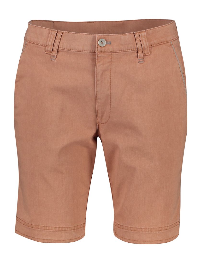 M.E.N.S. korte broek Bari oranje uni katoen