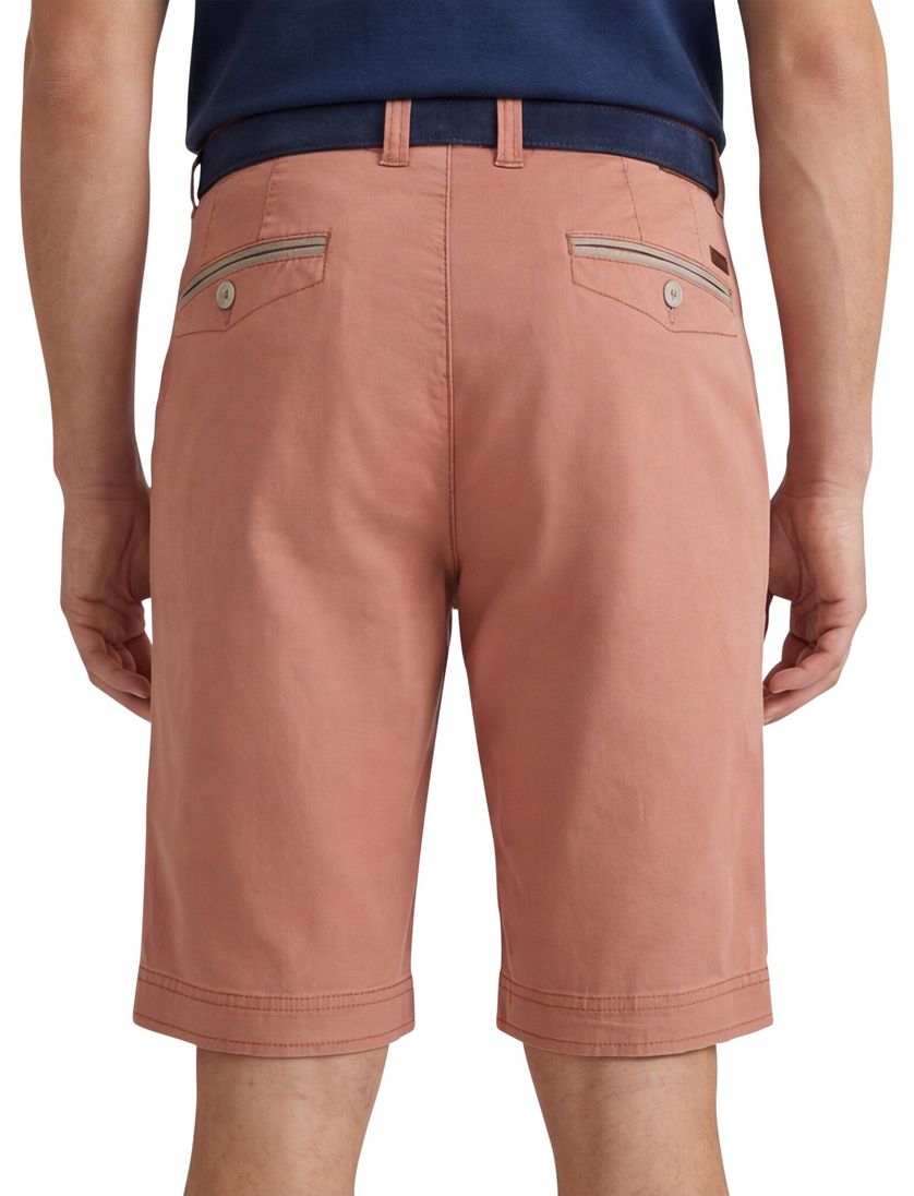 M.E.N.S. korte broek Bari oranje uni katoen