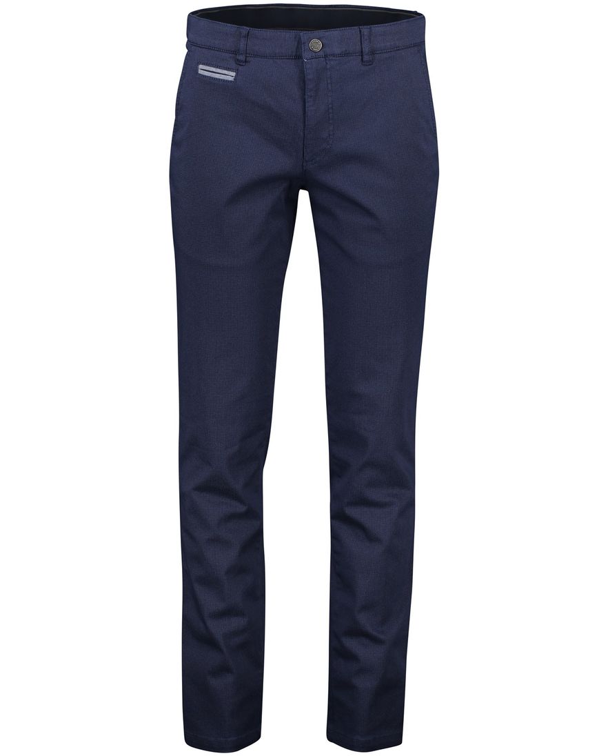 COM4 katoenen donkerblauwe modern chino