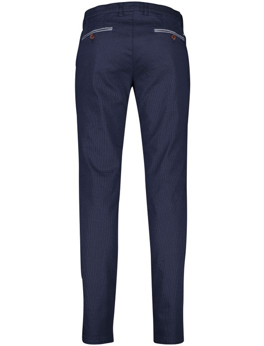 Com4 modern chino donkerblauw