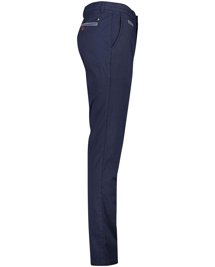 COM4 katoenen donkerblauwe modern chino
