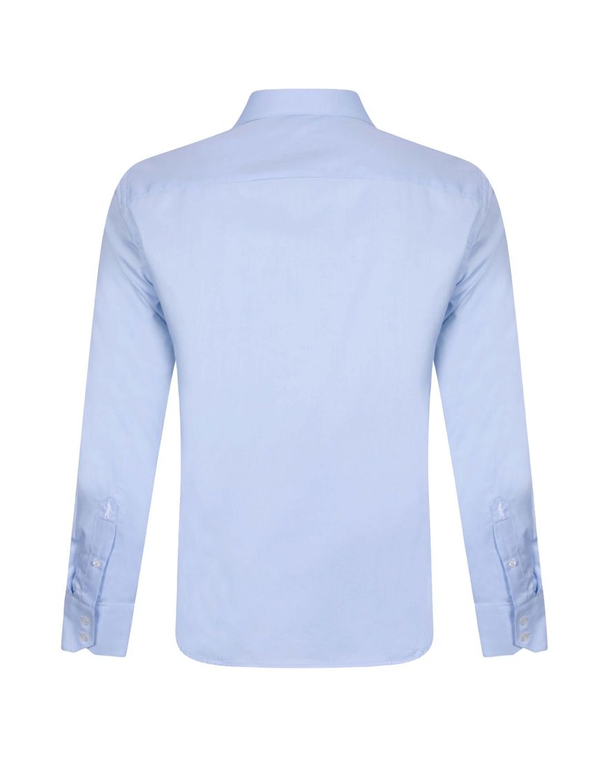 Cavallaro overhemd NOS widespread lichtblauw slim fit