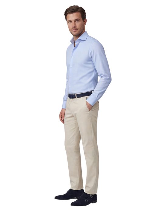 Cavallaro overhemd lichtblauw