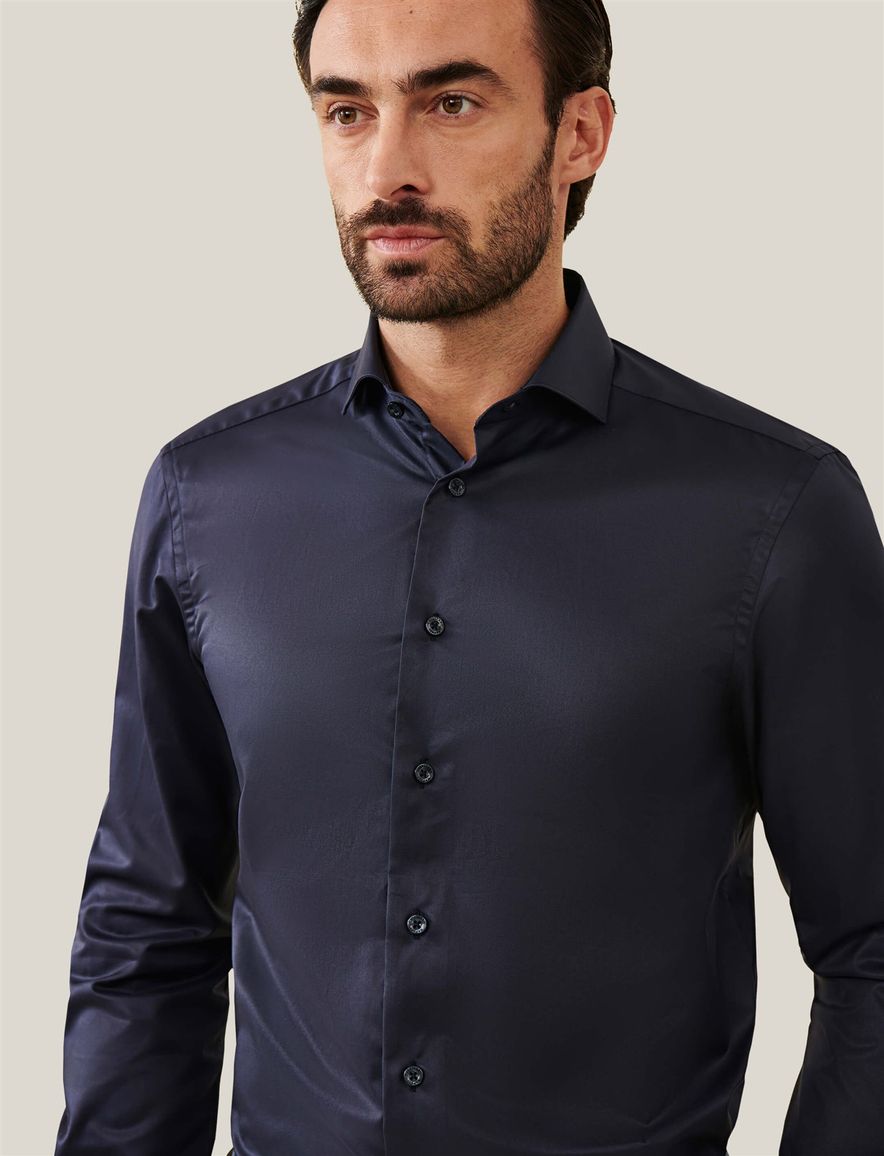 Cavallaro overhemd donkerblauw