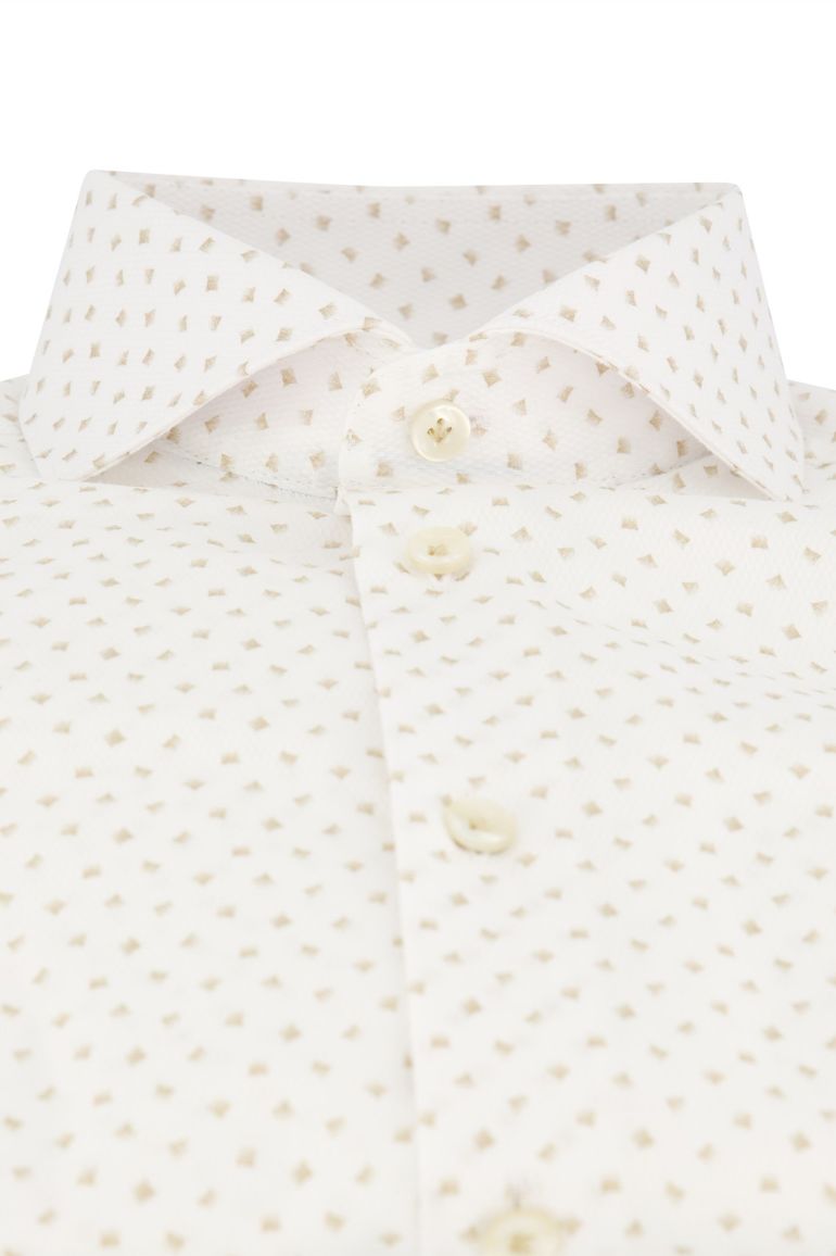 John Miller overhemd wit effen