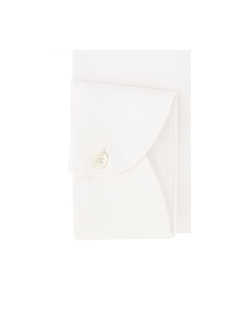 overhemd John Miller business John Miller Tailored Fit normale fit wit effen katoen