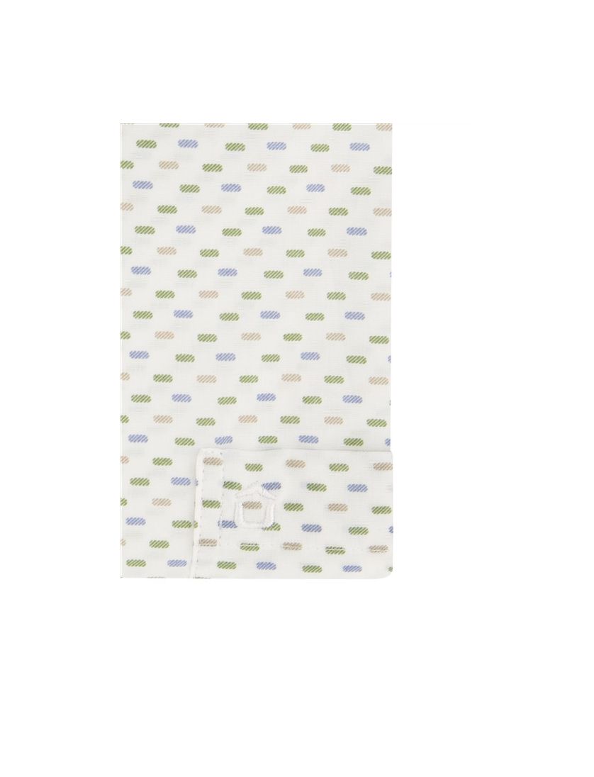 Ledub Shirt dress modern fit katoen ml 7 blauw wit geprint