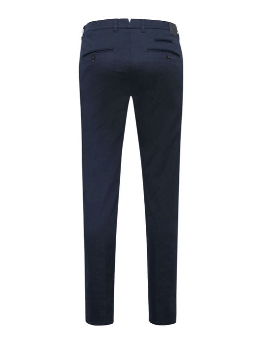 Brax broek donkerblauw effen
