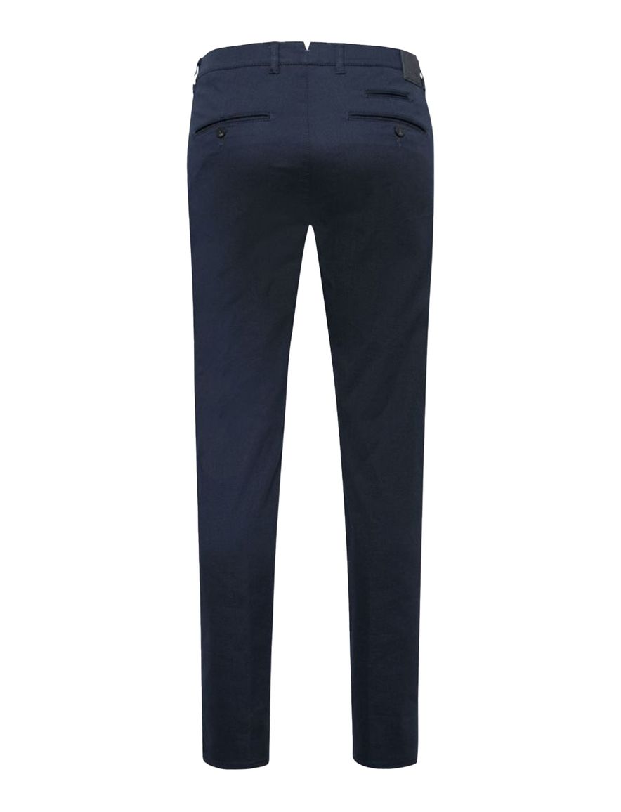 Brax broek donkerblauw effen