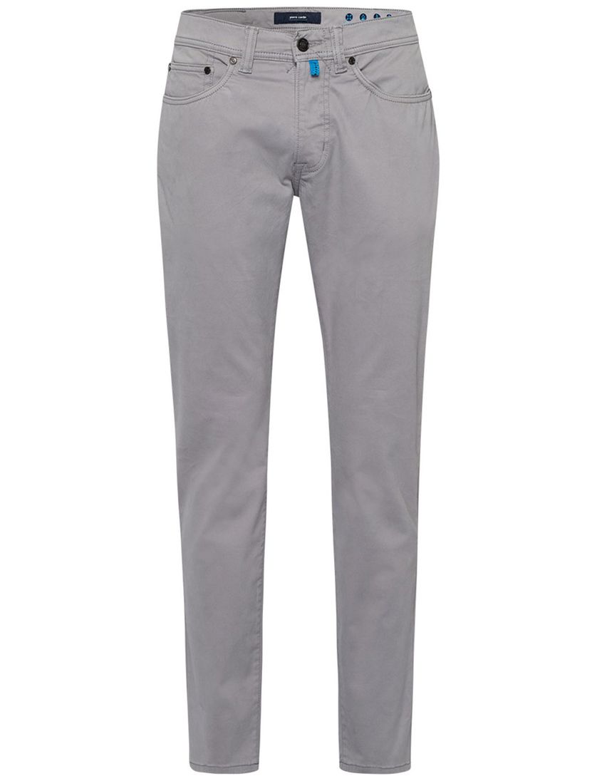 Pierre Cardin Antibes 5 Pocket Big & Tall grijs katoen