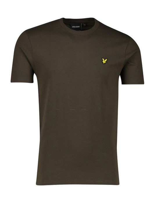 Lyle & Scott t-shirt groen ronde hals