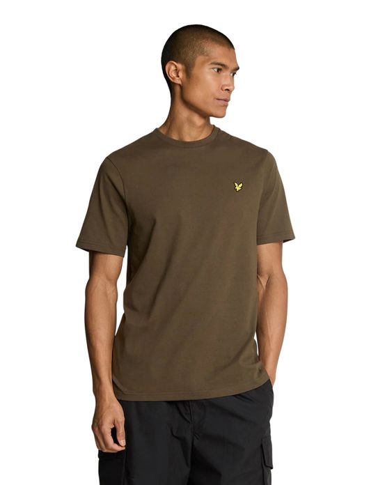 Lyle & Scott t-shirt groen ronde hals