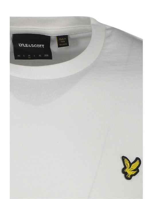 Lyle & Scott t-shirt wit ronde hals