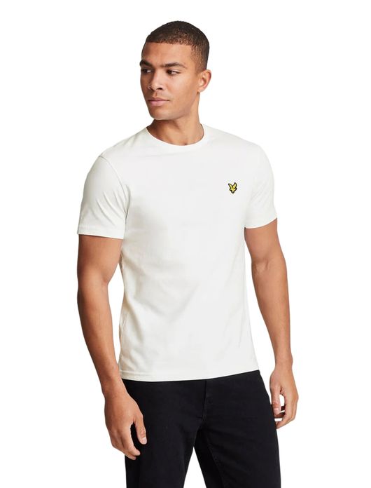Lyle & Scott t-shirt wit ronde hals