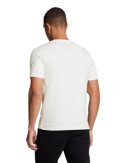 Lyle & Scott t-shirt wit ronde hals