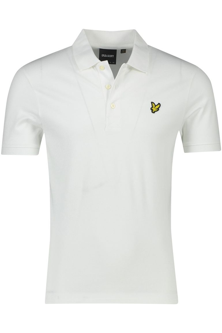 poloshirt korte mouw wit Lyle & Scott