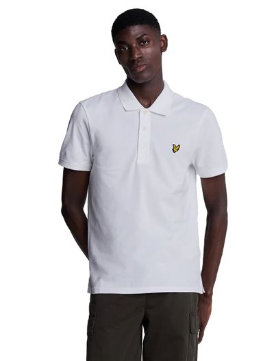 Lyle & Scott poloshirt korte mouw Lyle & Scott wit