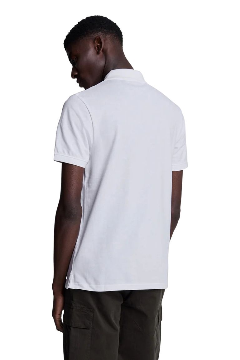 poloshirt korte mouw wit Lyle & Scott