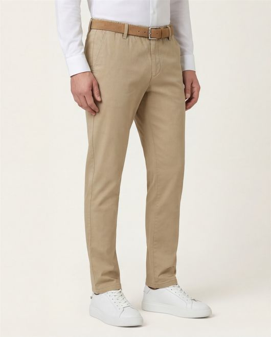 Com4 chino beige katoen