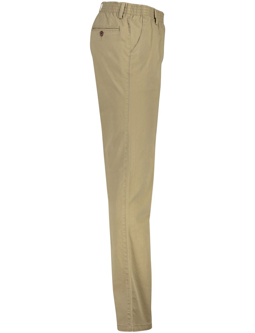 Katoenen COM4 chino beige effen