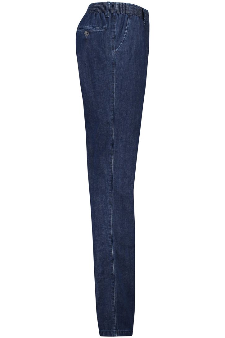 COM4 broek effen katoen denim