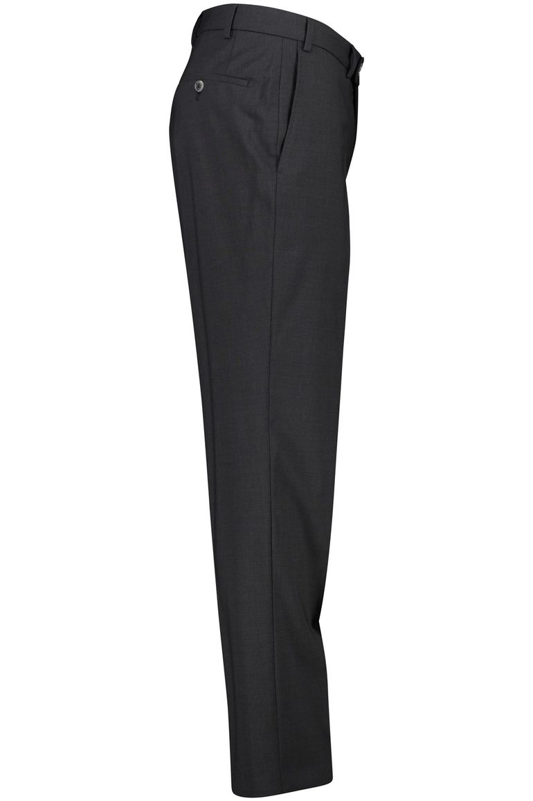 Hiltl wollen pantalon grijs effen