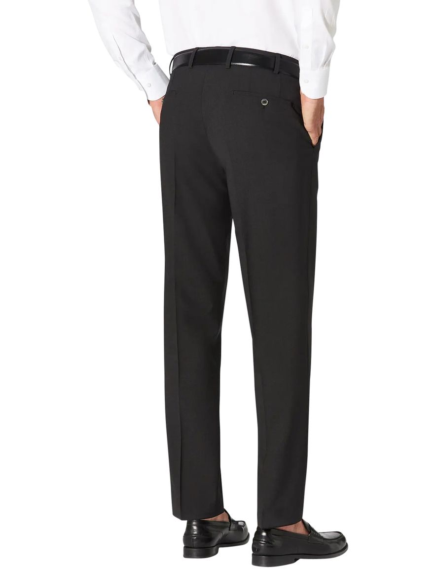 Hiltl wollen pantalon grijs effen