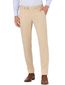 Beige effen katoen tourist broek van Hiltl