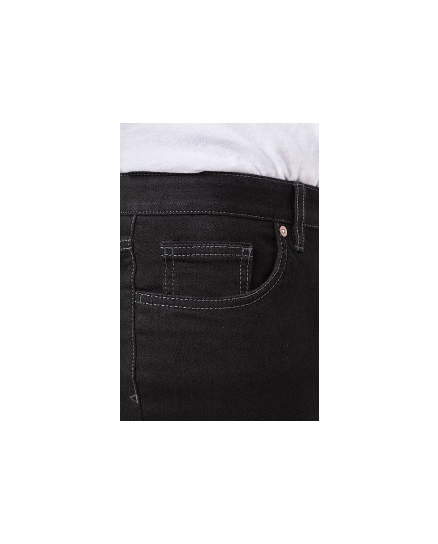 Hiltl jeans Parker regular fit zwart effen denim, stretch