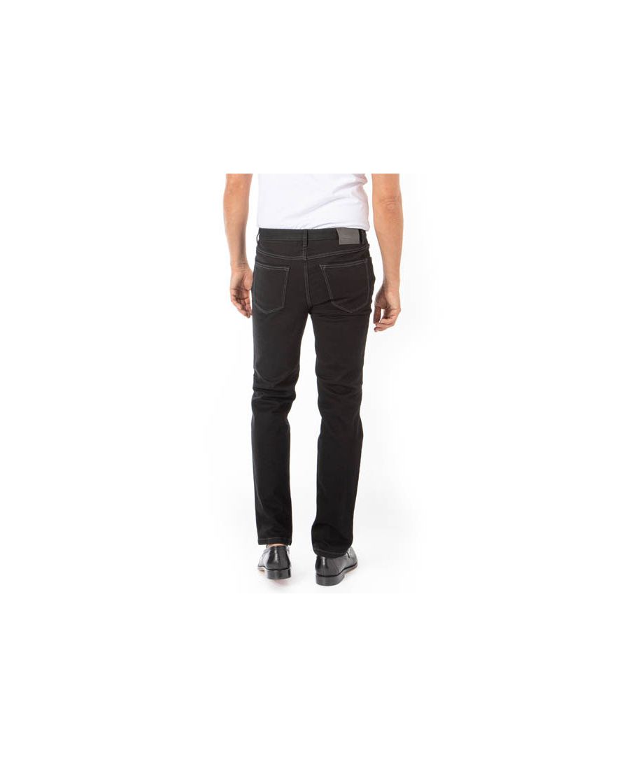 Hiltl jeans Parker regular fit zwart effen denim, stretch