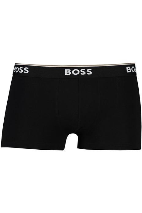Hugo Boss boxershorts zwart Trunk 3P Power