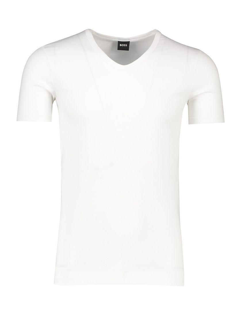 Hugo Boss t-shirt wit katoen 2-pack modern fit