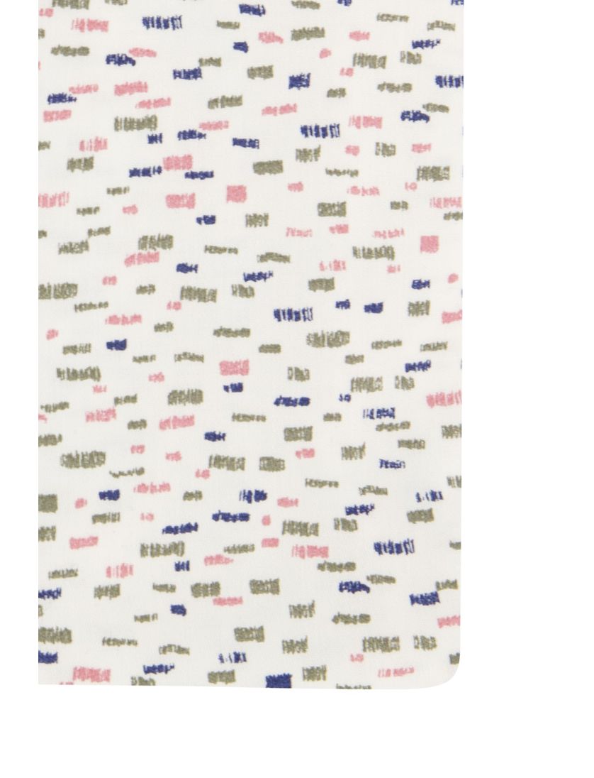 Ledub overhemd Modern Fit New navy print katoen